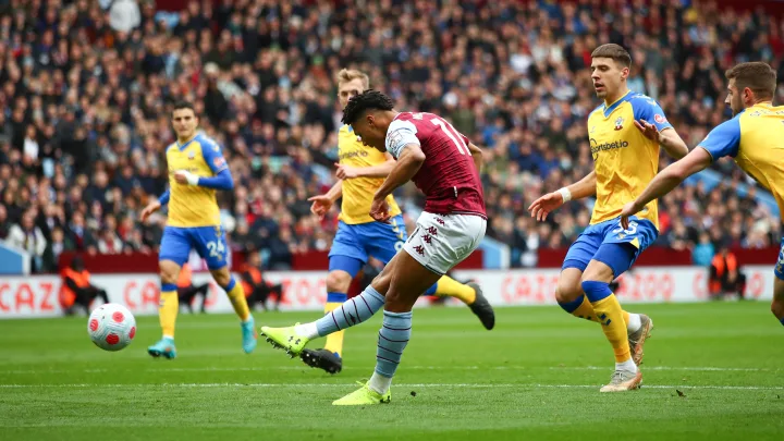 Southampton vs Aston Villa. Match officials confirmed