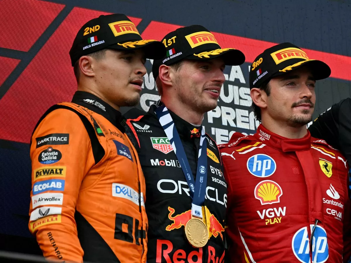 Leclerc says Verstappen's aggressive driving against Norris "helps him"