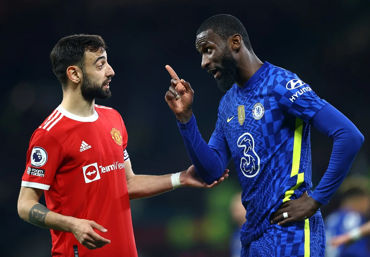 Chelsea vs Manchester United. Match officials confirmed