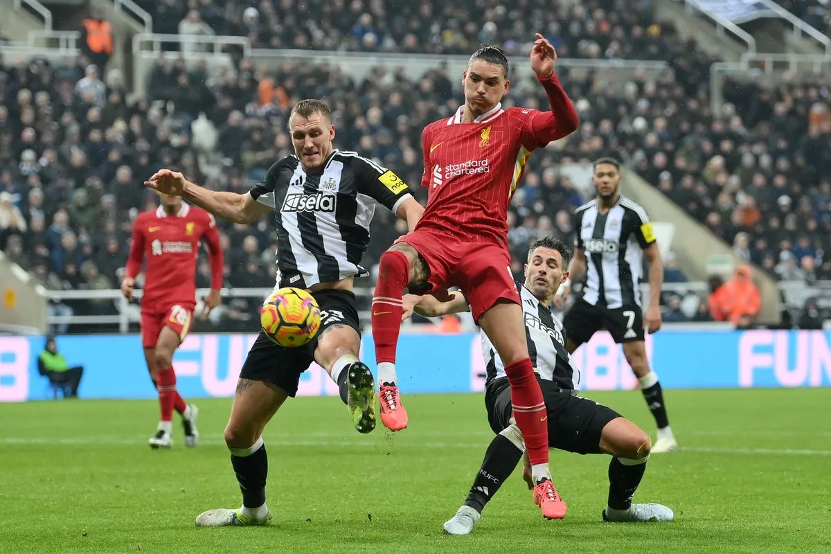 Match officials confirmed for Liverpool vs Newcastle