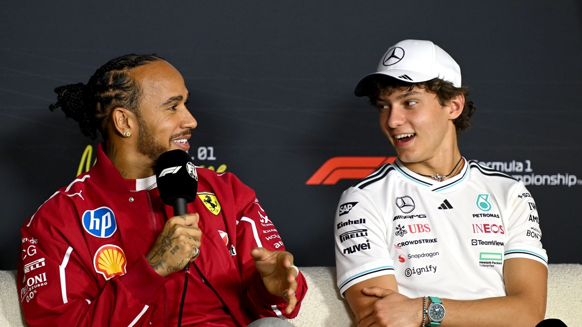 Lewis Hamilton gives Toto Wolff advice over Kimi Antonelli contract talks