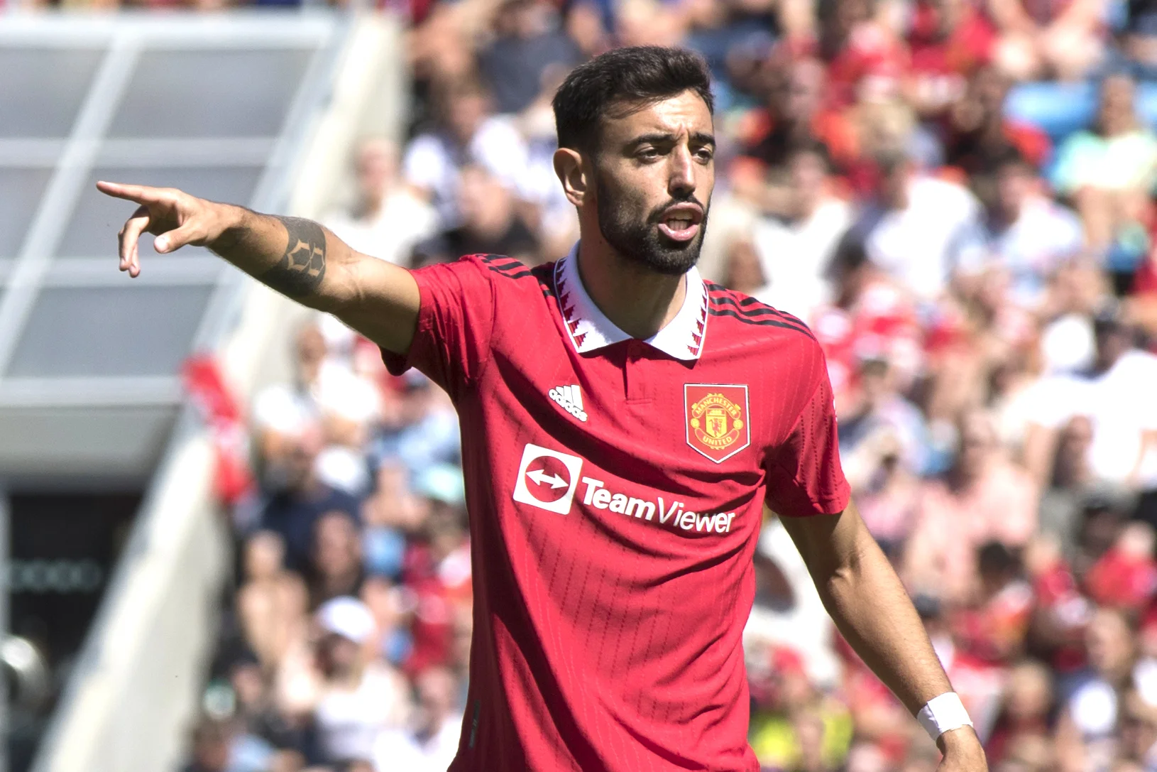 Bruno Fernandes posts ONE word message after goal scoring night against Tottenham