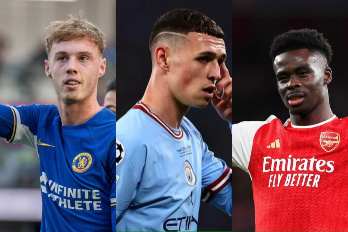 Phil Foden, Bukayo Saka and Cole Palmer's stats compared