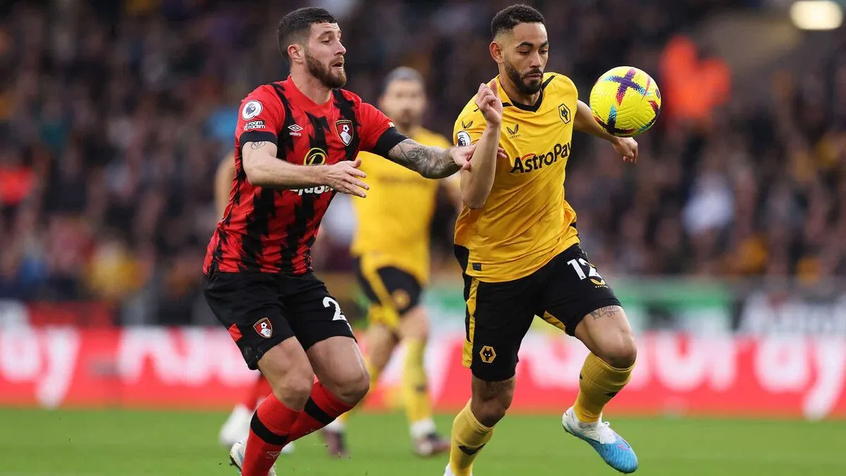 Match officials confirmed ahead of Wolves vs Bournemouth