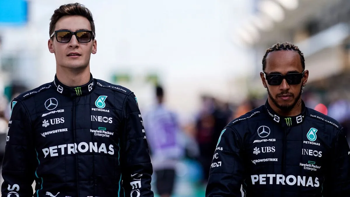 “I was very surprised". George Russel on Lewis Hamilton to Ferrari