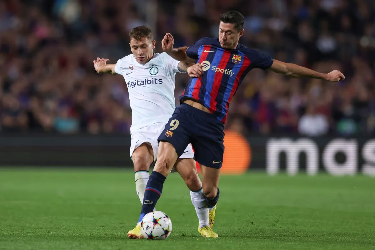 Barcelona vs Inter Milan. Match officials confirmed