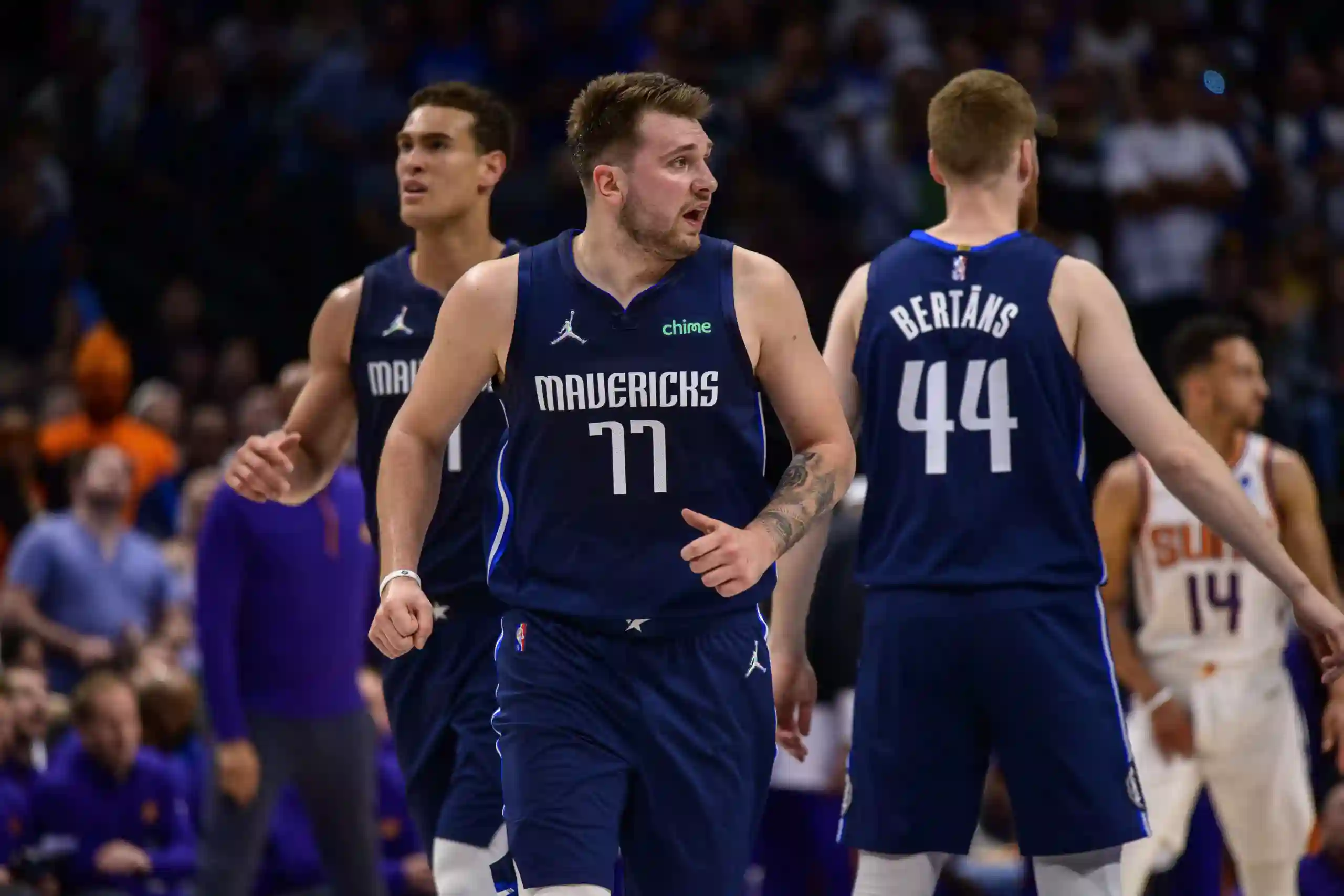 Luka Doncic sends message to LeBron James following historic night