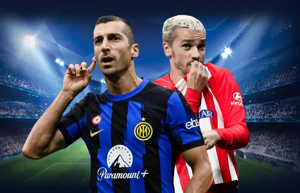 Sky Sports представил вероятные составы «Интера» и «Атлетико» на матч 1/8 финал ЛЧ