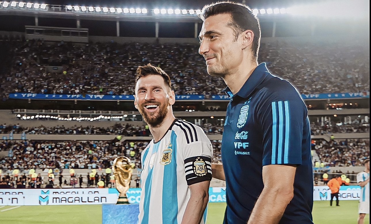 Argentina coach Lionel Scaloni reveals what he told Lionel Messi after hat-trick vs Bolivia