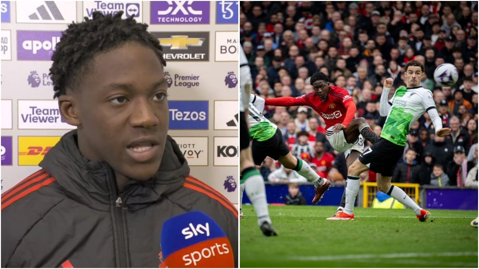 Manchester United fans love what Kobbie Mainoo said after Liverpool draw